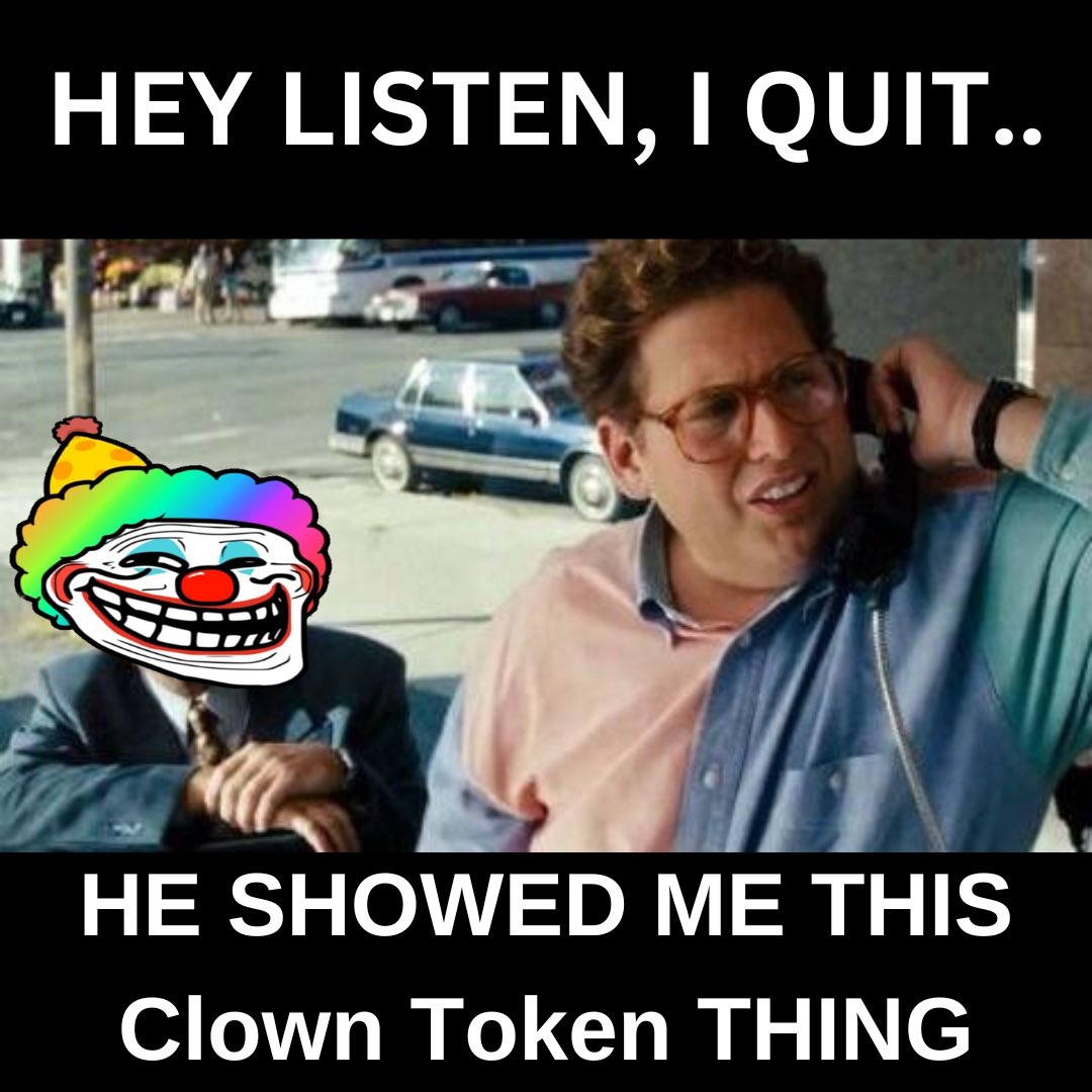 clown_erc's tweet photo. Very excited to see what the Clown Token can make possible in the future!🤡🚀😎 
#ClownToken #Clown #ClownWorld #ClownFamily #toTheMoon https://t.co/waqDw6Qtsm