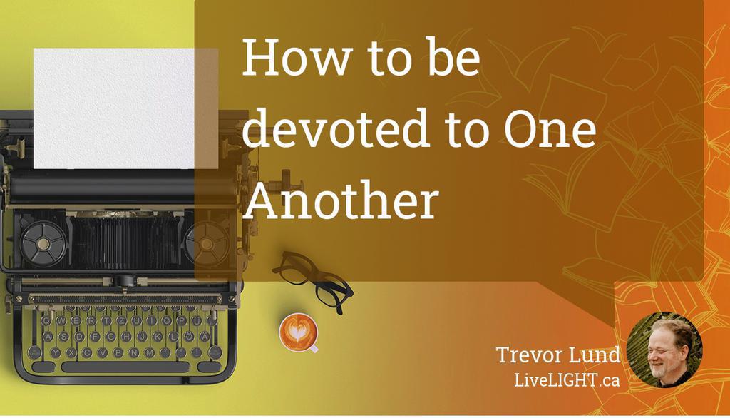 If you plant an apple seed, you’ll get an apple tree?” “Well, yah” “How much do you show appreciation to others?

Read the full article: How to be devoted to One Another
▸ lttr.ai/ADTGj

#devotion #devoted #Positivity #LowerBloodPressure #LiveLIGHT #coaching