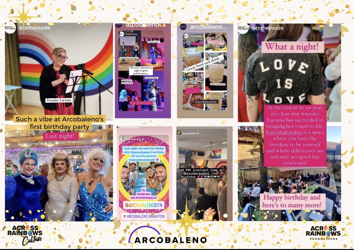 A massive thank you to all who attended Arcobaleno's 1st birthday, last Saturday! 

Your presence and support made it a great success. 

Your belief in our vision has been instrumental in Arcobaleno's journey. We are proud of what we have accomplished and excited for the future.
