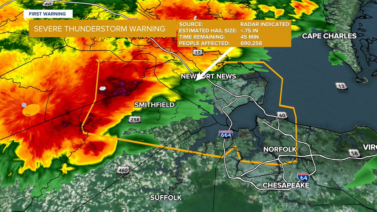 Kristy Steward on Twitter "Severe Thunderstorm Warning until 6/27 2