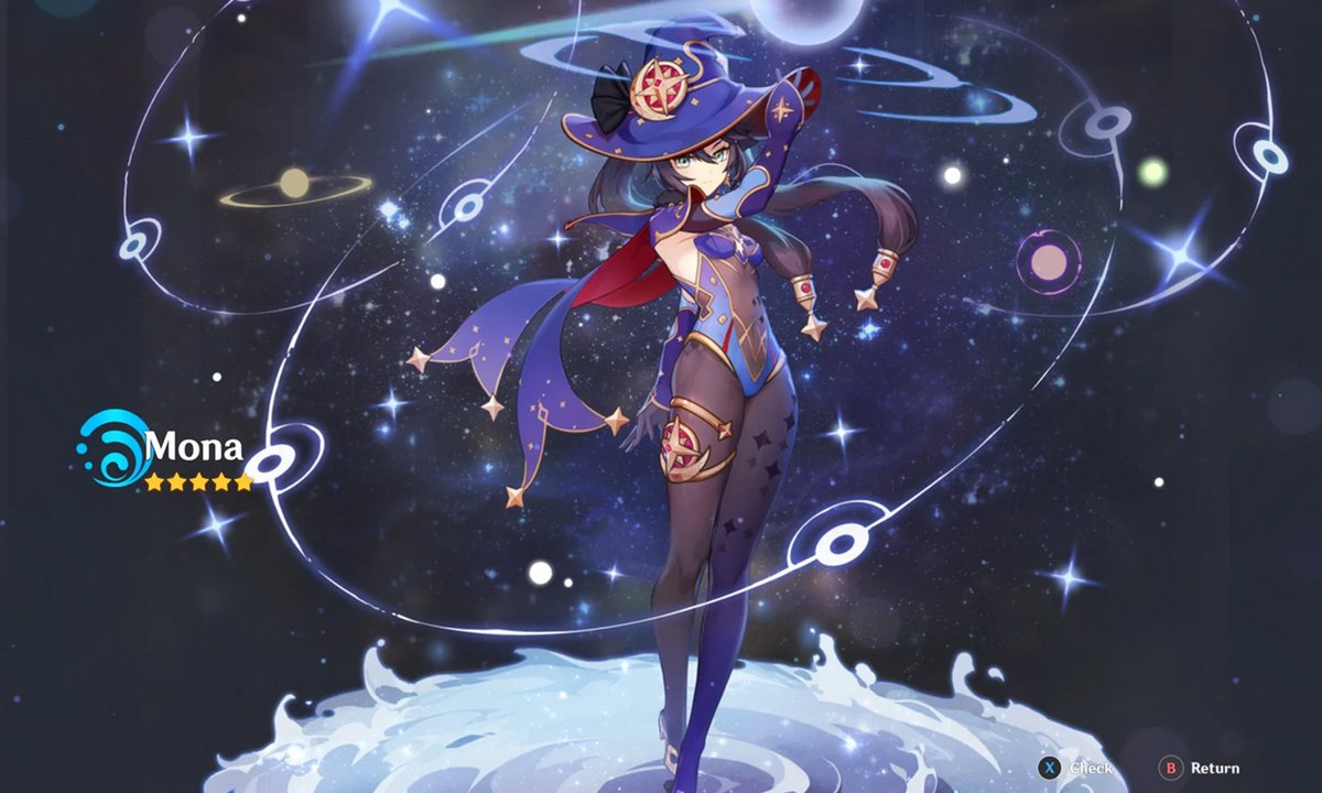 この画像見て、よしっ原神しよう!と思った😍
モナかわええ❤️ 