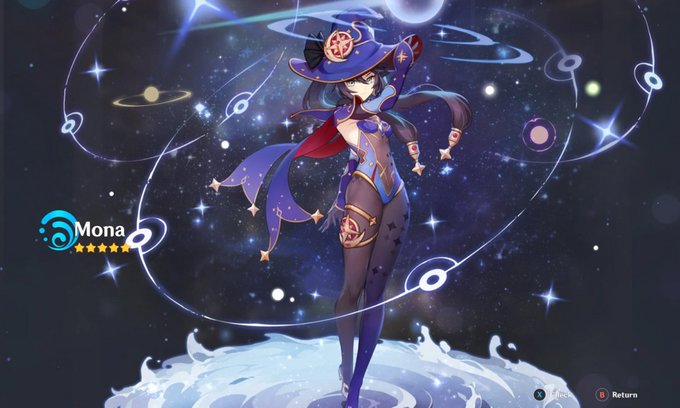 この画像見て、よしっ原神しよう!と思った😍
モナかわええ❤️ 