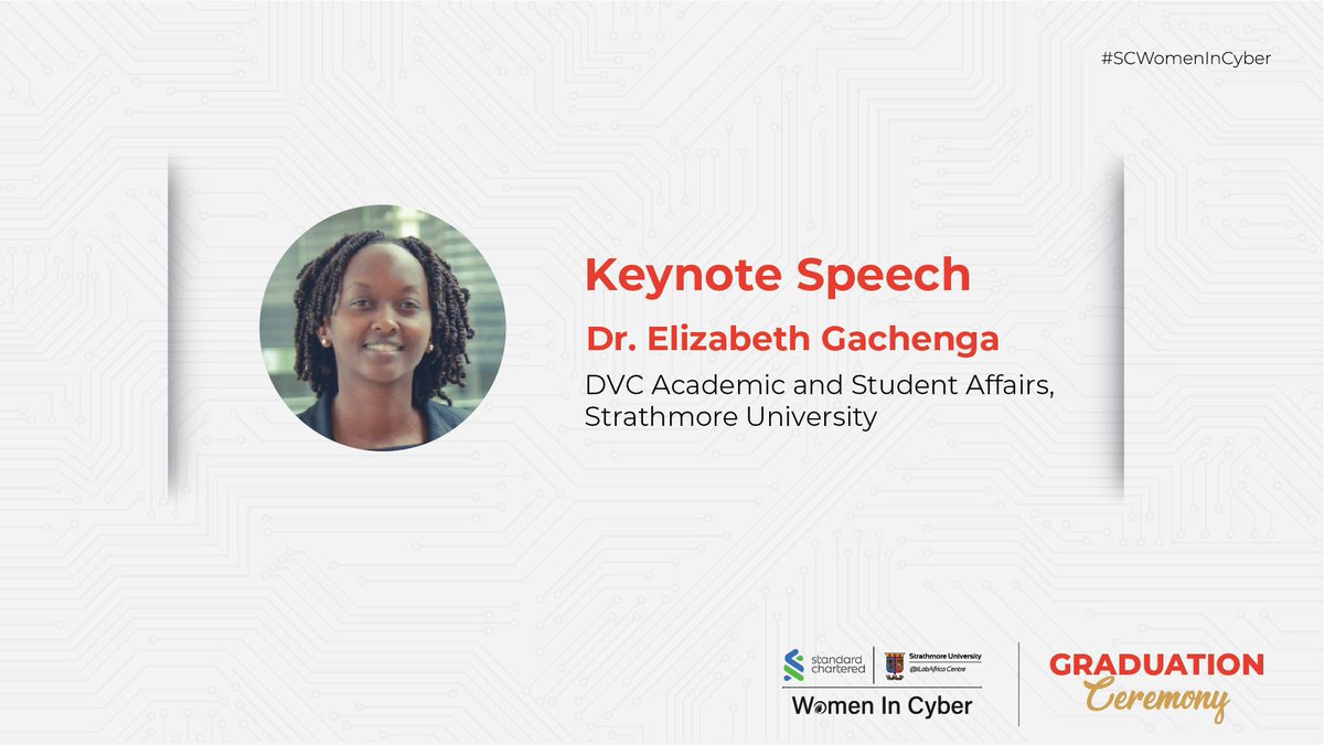 @iLabAfrica @StrathU “The #SCWomenInCyber program has inspired women to ursue careers in cybersecurity, breaking the stereotype of it being a male-dominated field. I commend both @StanChartKE and @iLabAfrica for the work behind this noble program.' - Dr. Elizabeth Gachenga