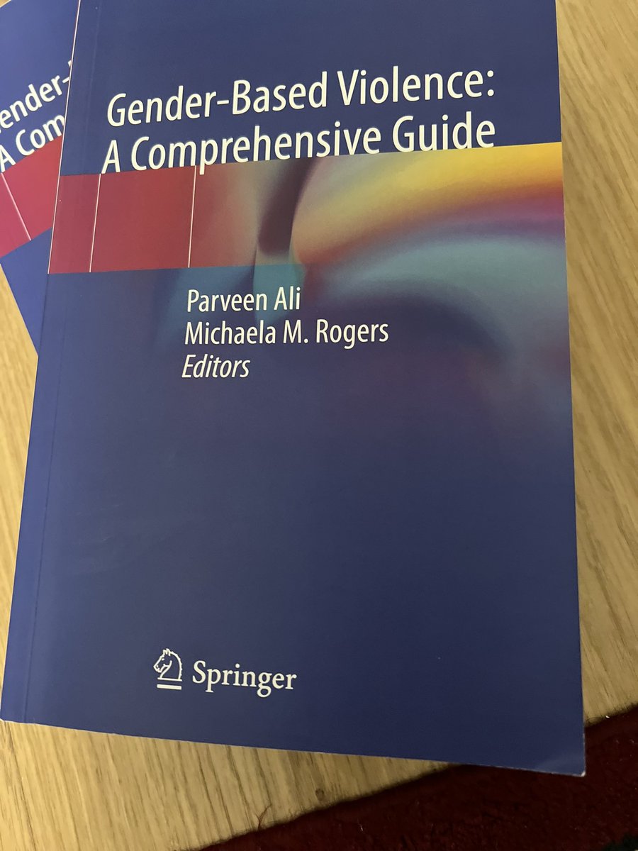 New publication 📣 

<a href="/RodantevdWaal/">Rodante van der Waal</a> &amp; I have a new book chapter on #ObstetricViolence in this book by <a href="/parveenazamali/">Prof Parveen Ali</a> &amp; <a href="/MichaelaMRogers/">Dr Kayli Rogers</a> #GenderBasedViolence 💜 

It has chapters on different forms of GBV so this comes with a huge trigger warning. 💚 

link.springer.com/book/10.1007/9…