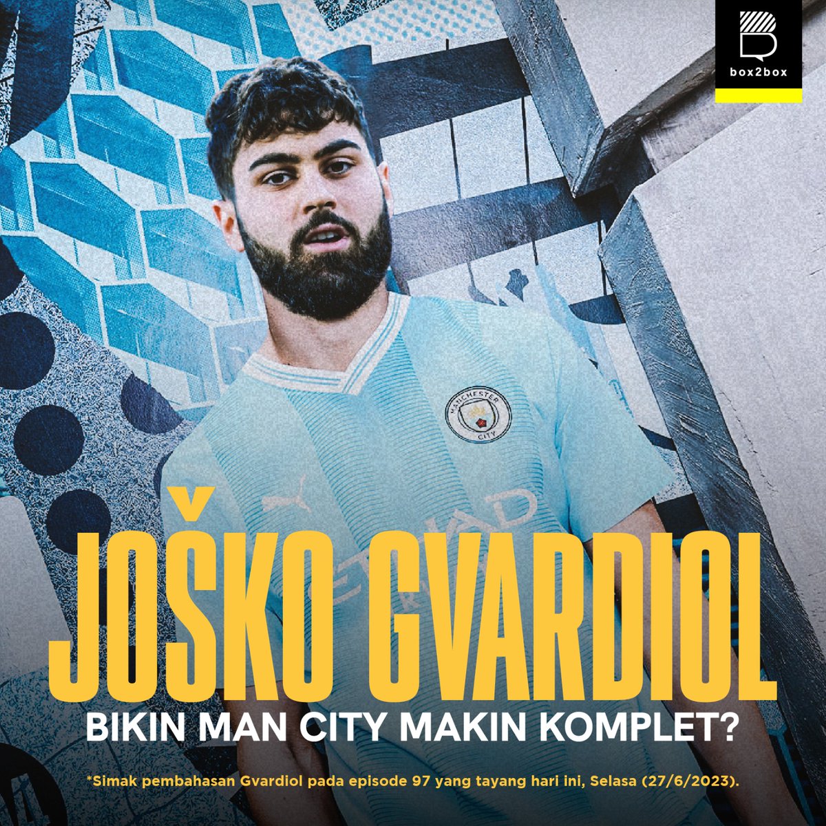 Joško Gvardiol bikin Man City makin komplet? 👀

Udah punya Aké, Akanji, Stones, Dias, dan Laporte, sekarang Manchester City ngedatengin Gvardiol. Kalo dulu hobi ngoleksi gelandang bagus, sekarang Guardiola ngoleksi bek-bek oke 😳

Gimana komentar lo soal ini?