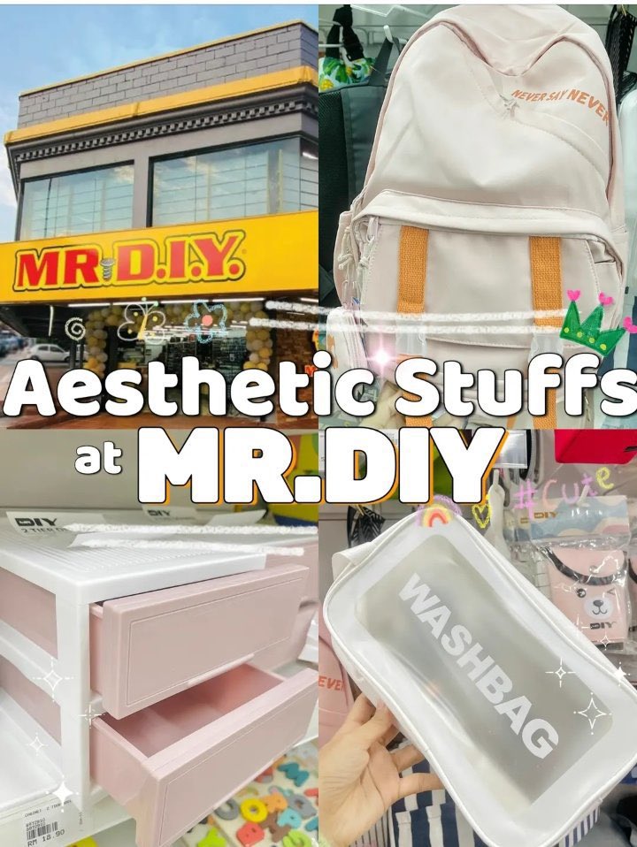 Secret Aesthetic & Cute Stuffs at MR. DIY! ✨

- a Thread -