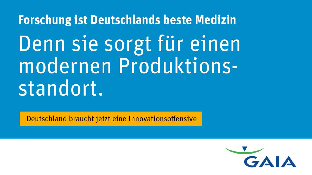 🇩🇪 kann sich global nur durch #Hightechproduktion behaupten. Damit wir zukunftsfähig bleiben, brauchen wir Investitionen und F&amp;E!
#ForschungistDeutschlandsbesteMedizin #FiDbM #SchluesselindustriePharma