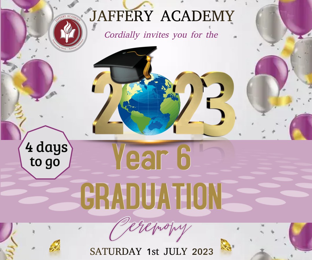 4 days to go for your special day!
Year 6 students we can't wait for the 1st of July!

#celebrationtime #year6 #graduationceremony #celebration #juniorschool #jafferyacademymombasa