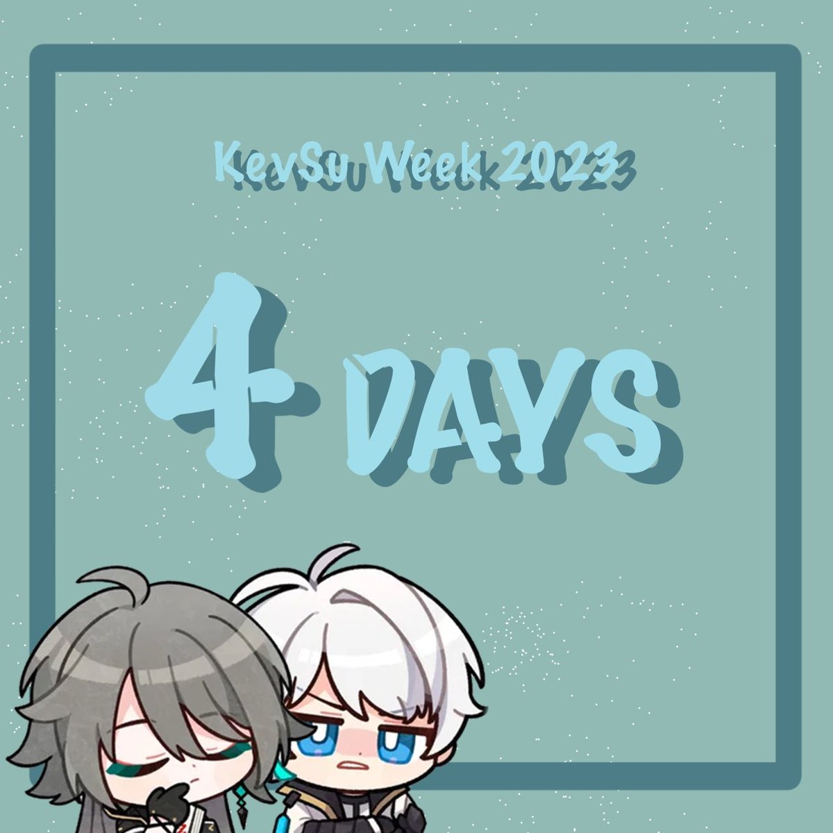 #Kevinsu #kevsu #Kevinsuweek23 #sukev 
4 more days until KevSu Week runs again! - selkie