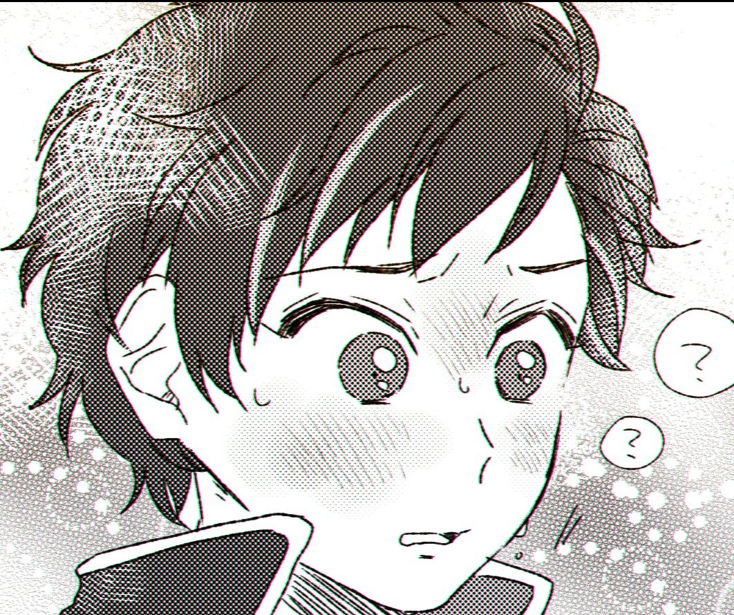 #ほっぺの斜線は可愛い 
かわいい… 