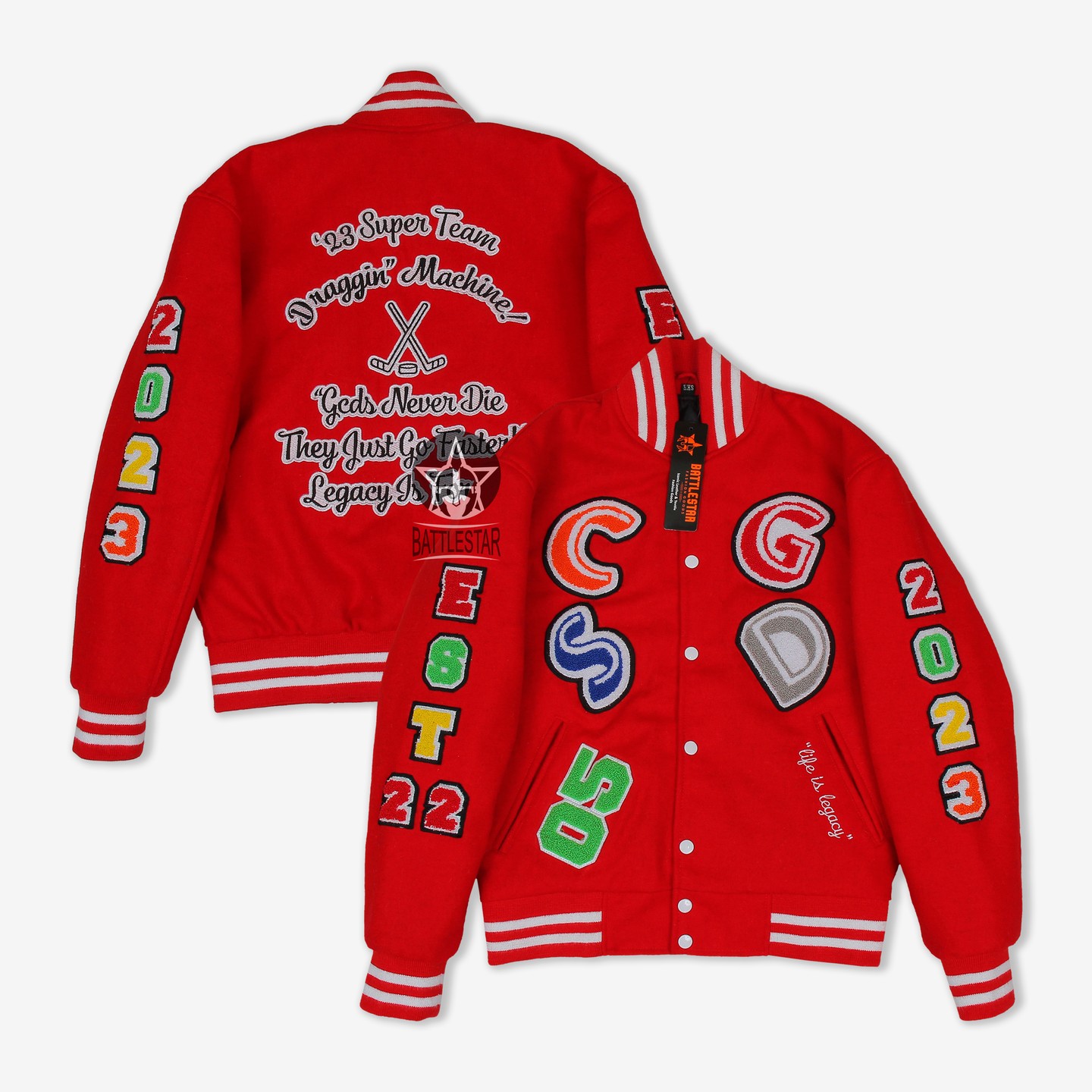 Battlestar varsity jacket new arrivals