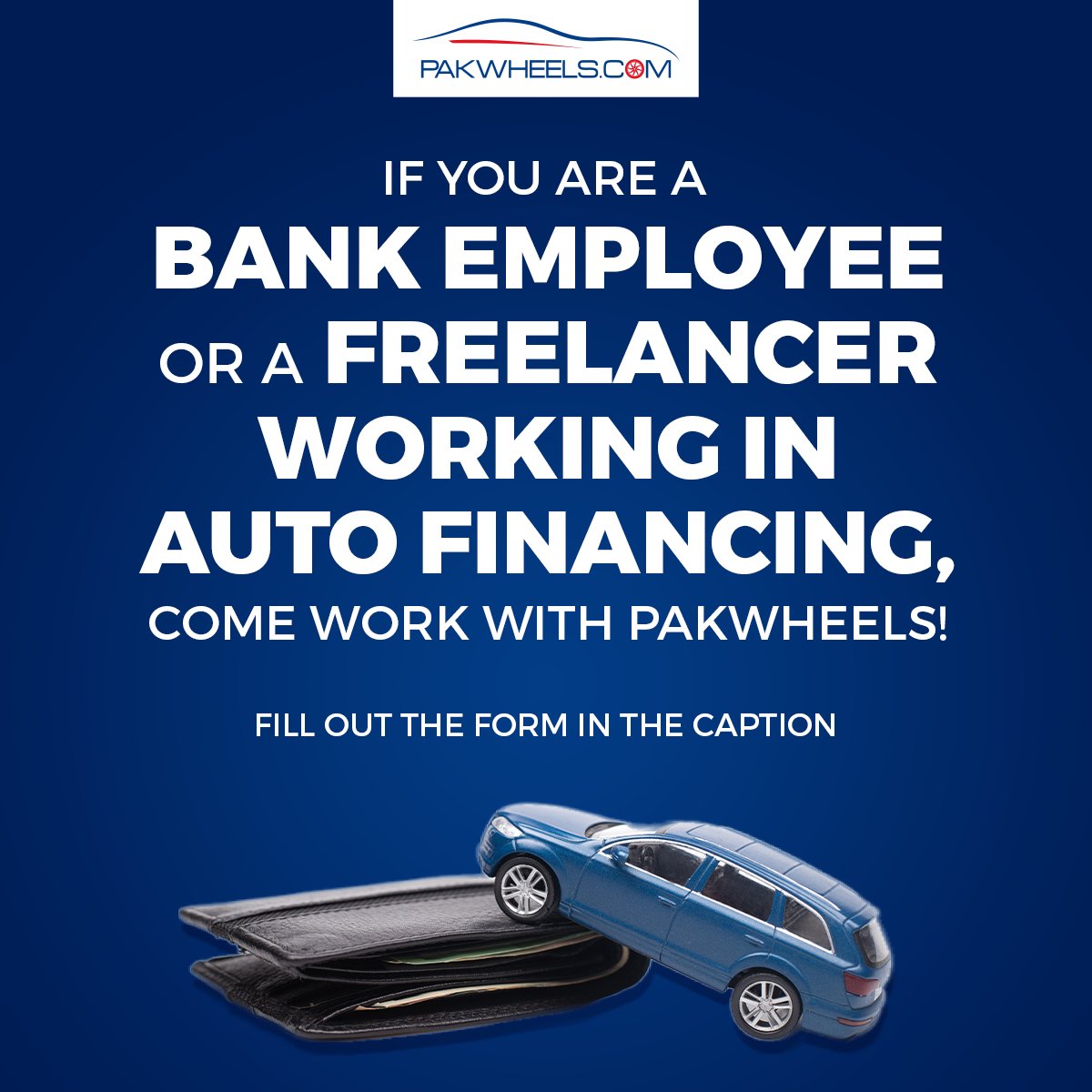 on Twitter "Attention bank employees and auto financing