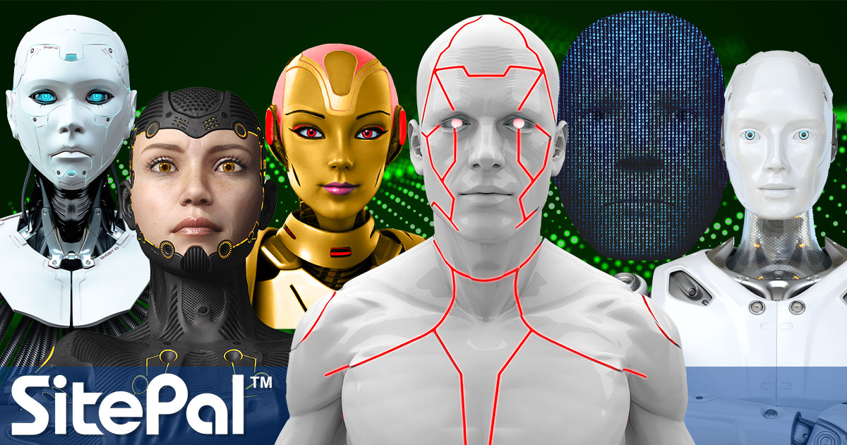 SitePal's tweet image. Just added great new #robot characters to our lineup!
A great fit for use as an #aiavatar or #smartagent.
Check out our entire collection here: sitepal.com/collection

More characters coming soon - so stay tuned....
#sitepal #speakingavatar #chatbotbuilder #ChatBots