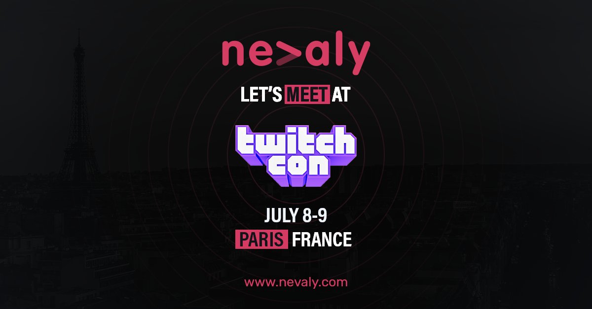 Ravie d'annoncer que je serais présente à la TwitchCon 🇫🇷 si vous y êtes aussi et voulez boire un petit café posé let me know.