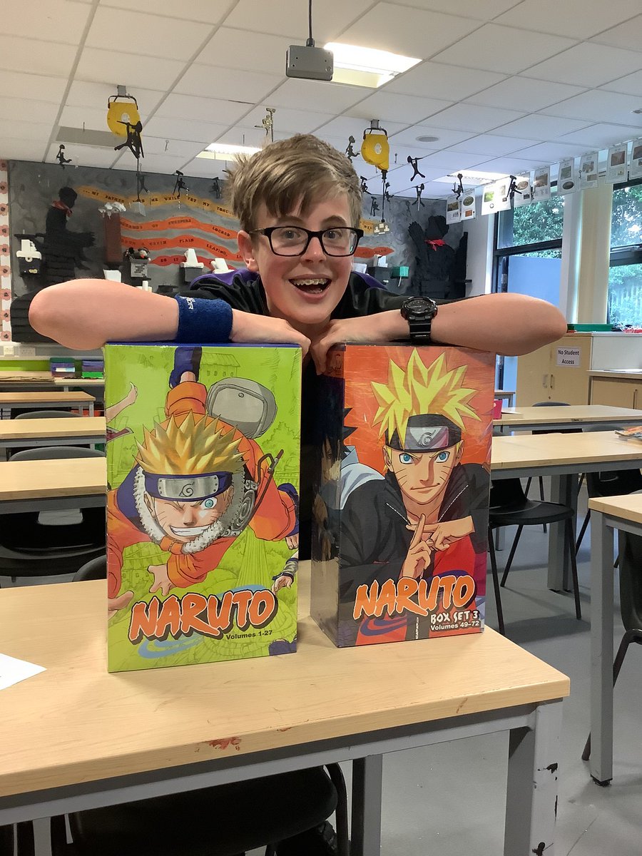 HarborneAcademy's tweet image. Our Manga books have arrived! 
#display #bookdisplay #lovetoread #manga