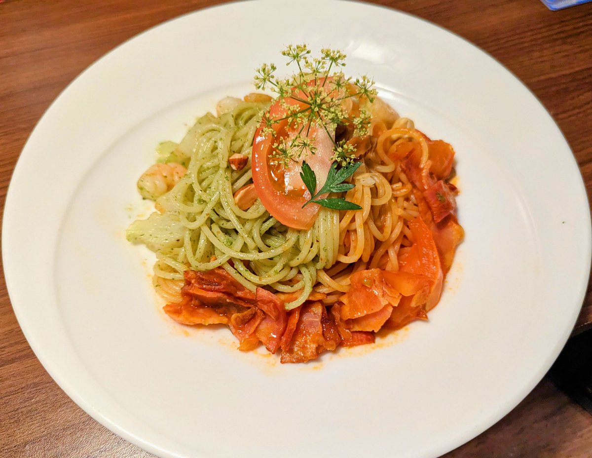 つくってみた忘れてた大馬鹿なので今頃投稿します…
SHHisをイメージしましたお料理達です
次は絶対忘れないので次回開催、お願いします！！
#シャニマスつくってみた 
#シャニマス料理部