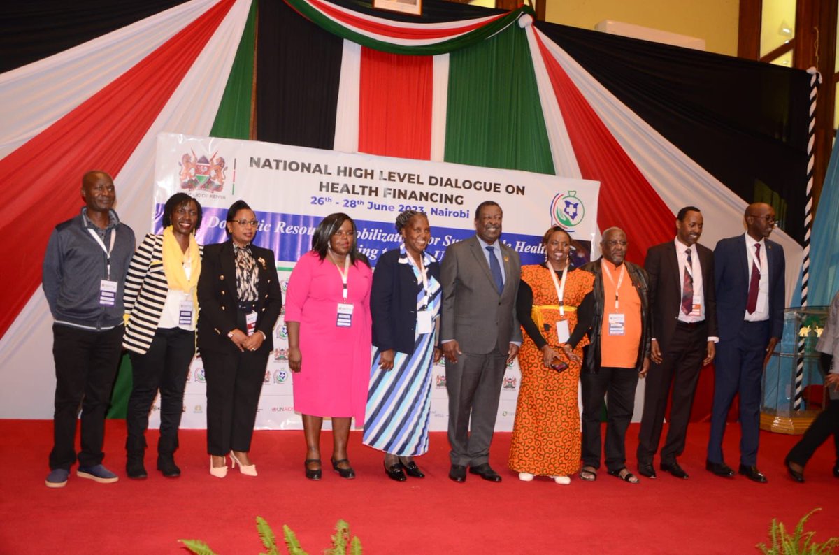 @HennetKenya represented by members during the #HealthFinancingDialogue. The @MOH_Kenya to explore innovative revenue generation strategies in bridging the funding gap and reducing dependence on constrained public resources and out-of pocket spending.