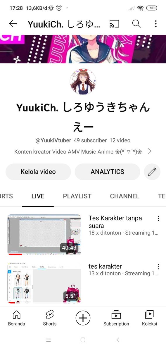 YuukiVtuber's tweet photo. please watch my latest character test video and my new channel ❀(*´▽`*)❀

Just click on the link below here ⬇️⬇️⬇️

https://t.co/NX7KTWmBgd

Klik here channel me and subscribe channel me ❀(*´▽`*)❀ https://t.co/C1Uu3s44Nf