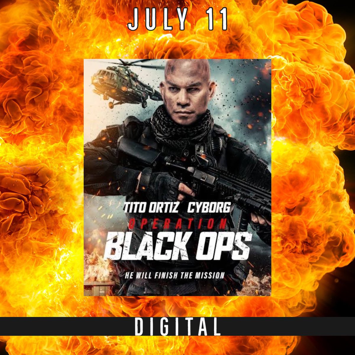 Explosive to say the least, OPERATION BLACK OPS is available on digital platforms including ITunes and Amazon July 11!