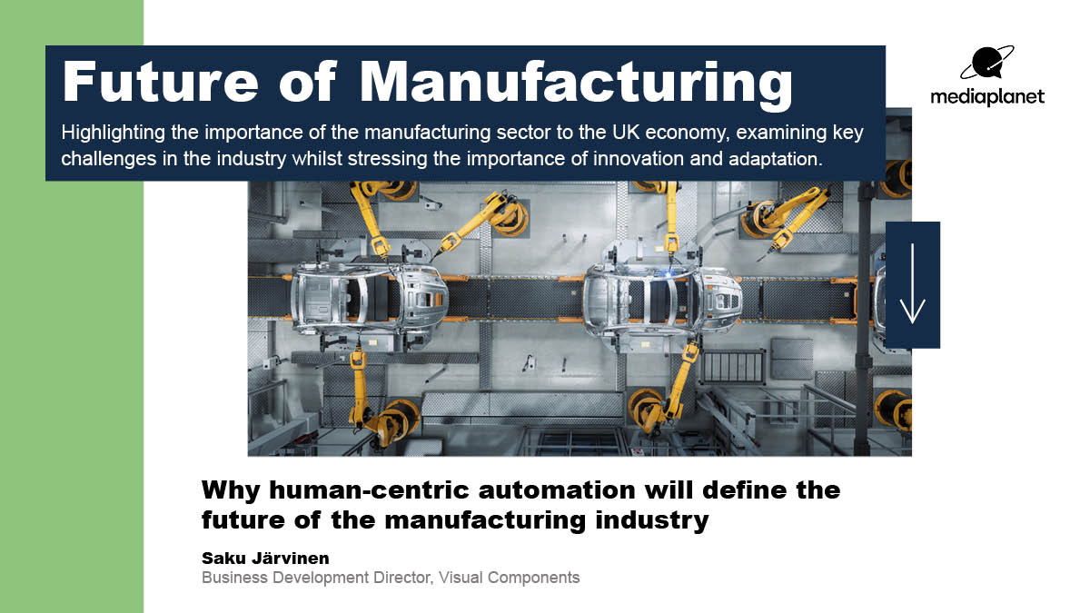 #FutureofManufacturingCampaign2023 launches today 🏭 Discover the latest trends inside the @guardian and online at ow.ly/tzTR30svUEt featuring Saku Järvinen with @VisComp1 #ManufacturingInnovation #Industry40 #SmartFactory