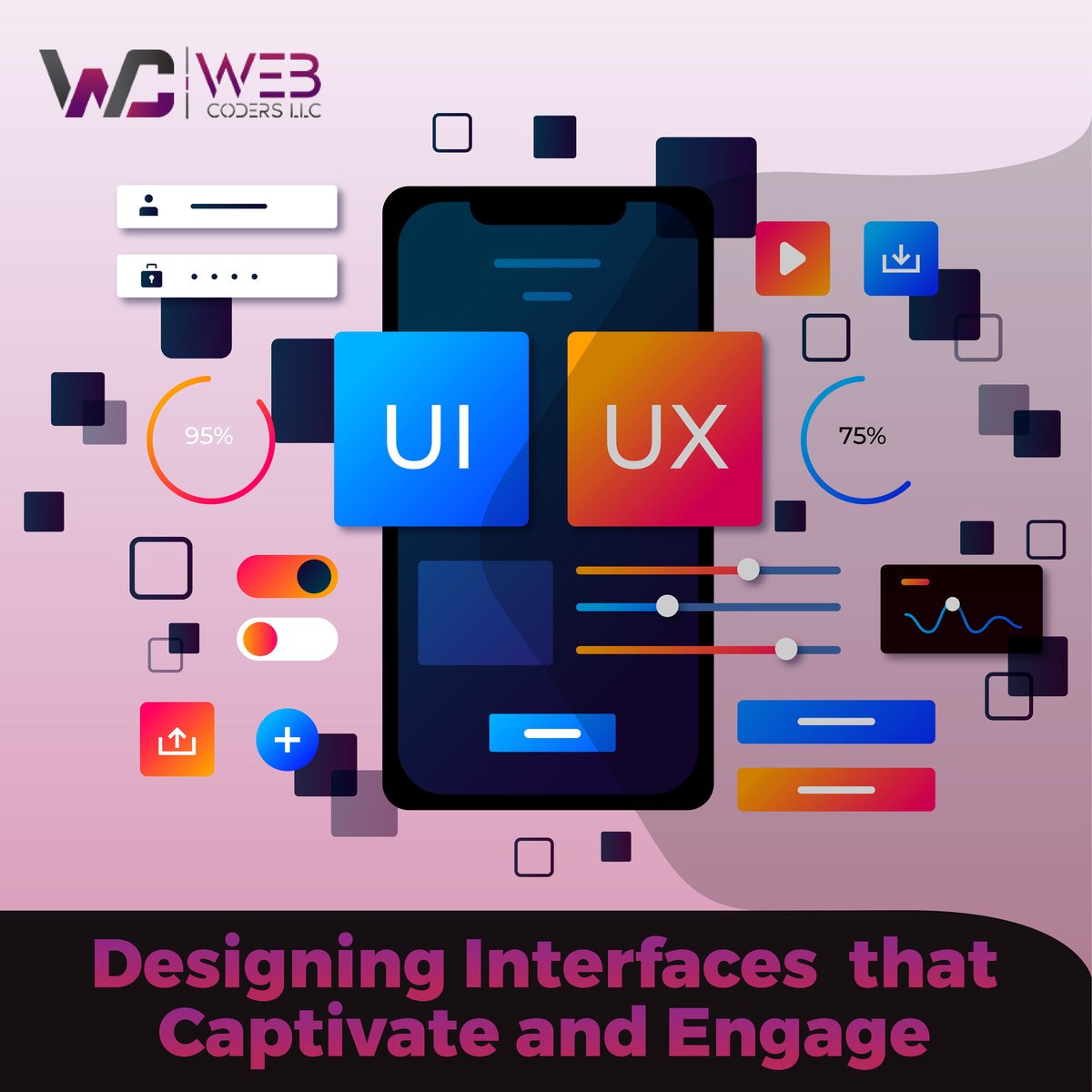 webcodersllc's tweet image. Unleash the power of exceptional user interfaces and experiences for your digital success! 🚀✨💡 
#UIUXDesign #UserExperience #UserInterface #DigitalTransformation #DesignExcellence #UXUIInnovation