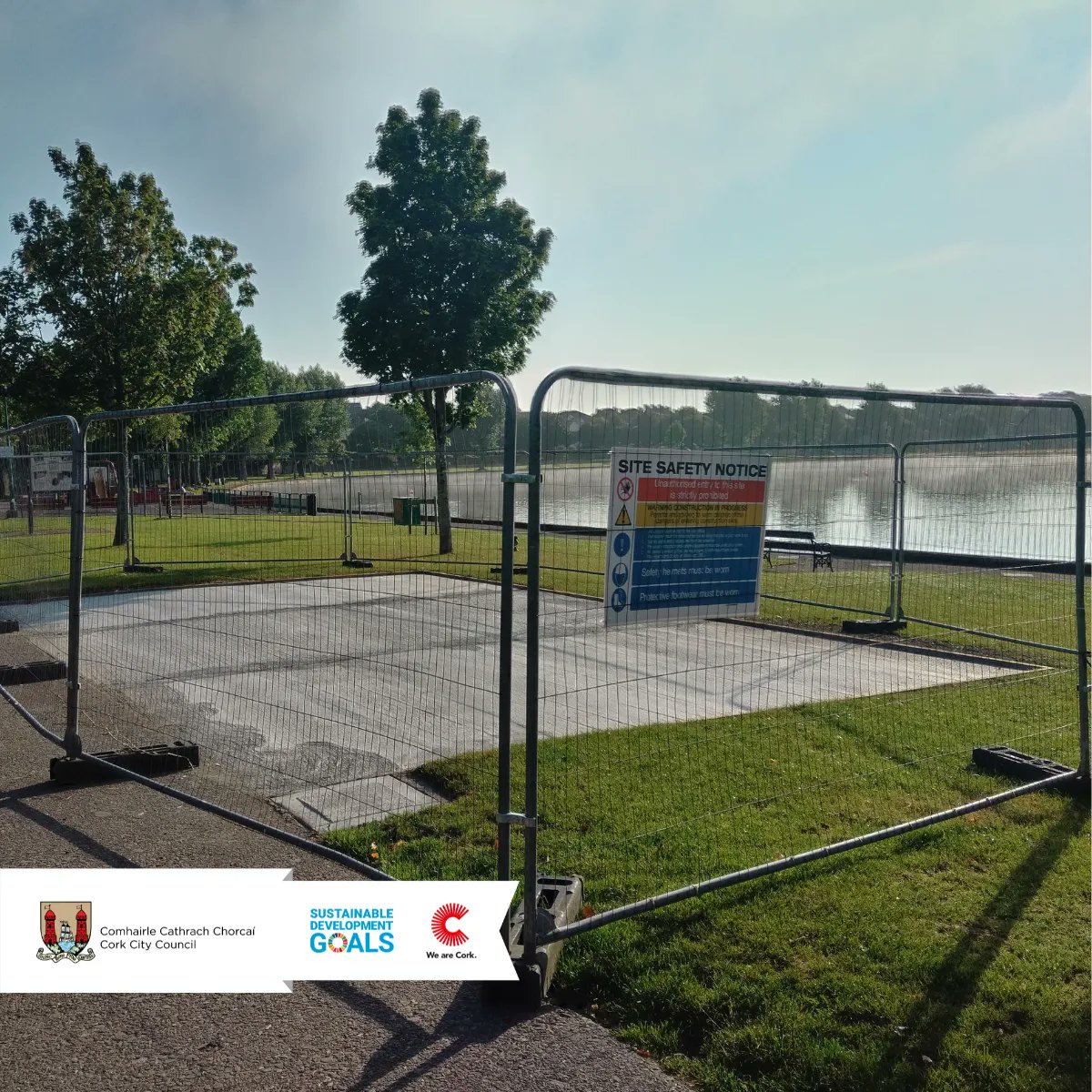 📣 New Outdoor Gym 📣 🚧 Work has commenced on the brand-new outdoor gym located at The Lough. ➡️ We look forward to adding this amenity in the coming weeks. #Cork #Outdoorgym #exercise