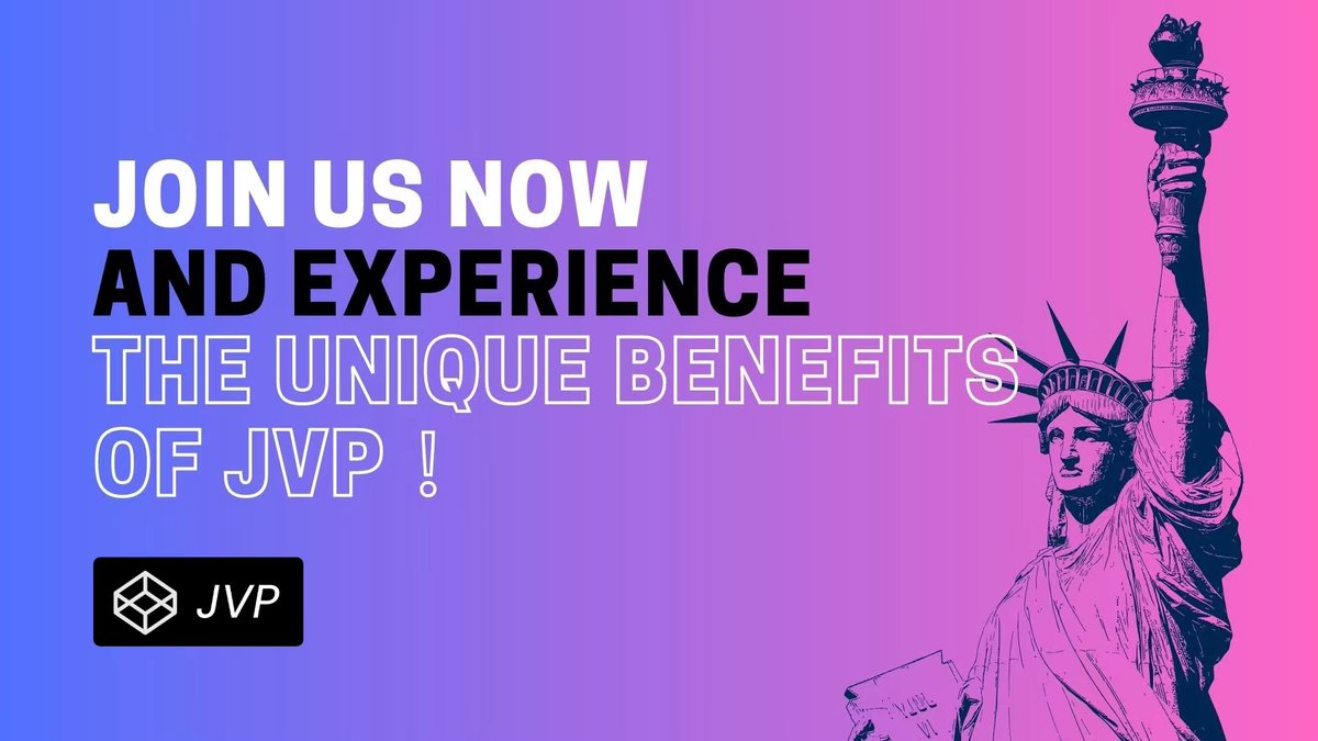 With the help of JVP, you can truly influence the direction of the #Jasmy ecology. Join us today and experience the unique benefits of JVP. Visit http://jvpprotocolfor more information. 🔗🚀 #JVP #Jasmy #DeFi