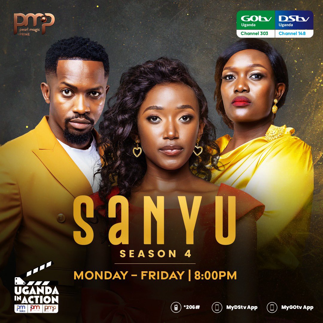We find out tonight how the Kirundas survived that bomb!!😹

Do not miss out on the Season 4 premiere of Sanyu at 8pm on PMP DStv Ch. 148🤗

#UgandaInAction #StayConnected