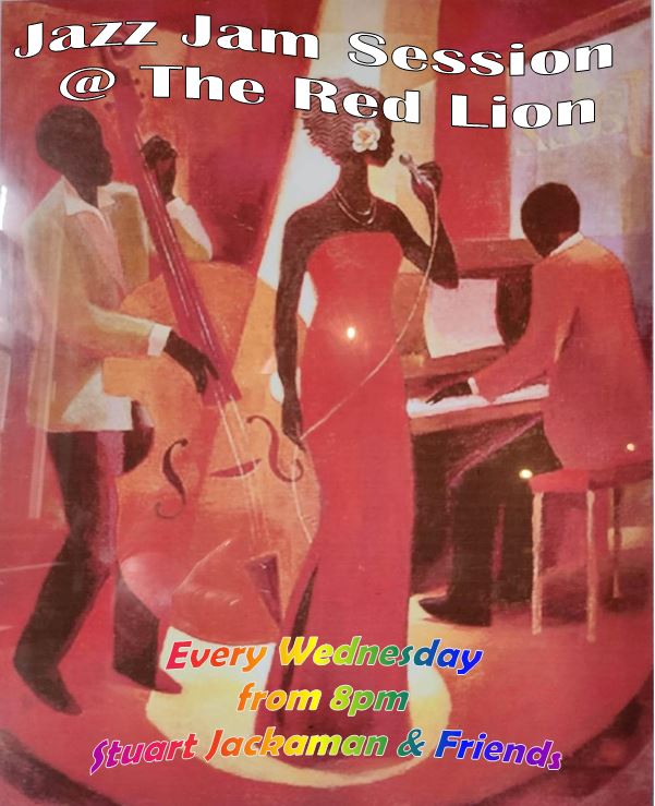 redlionjazz's tweet photo. Jazz Jam session This Wednesday 28th June at 8pm.
Stuart Jackaman Trio
Jam Session at 9pm All Players/ Singer welcome.
@redlionjazz .
Enjoy Tasty Thai food while listening to music.🍻🥂🍲🍝🎺🎷🎻🪗🥁🎤🎹 https://t.co/DARyk5PmGg