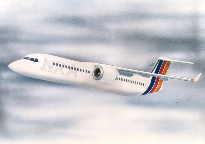 Coming soon to our jetbackintime.com, the full story of the never developed BAe 146 “New Regional Airliner” or NRA… #avgeek #aviationhistory #aircrafthistory #bae146 #bae146lovers #aircrafthistory