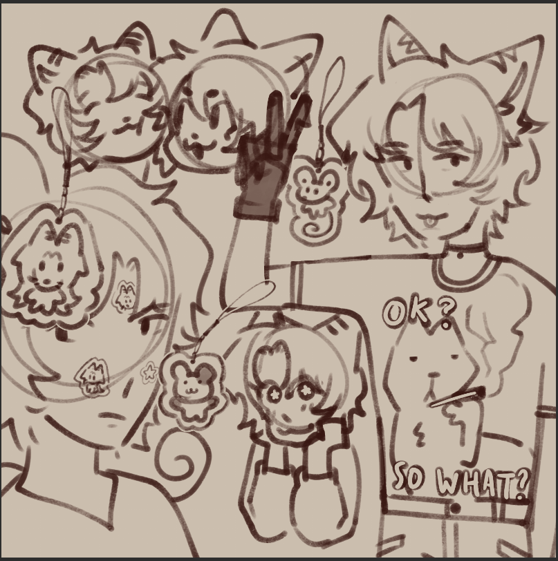 tigerwinery's tweet photo. random doodles/oc stuff/persona https://t.co/zwrDxGG2R5