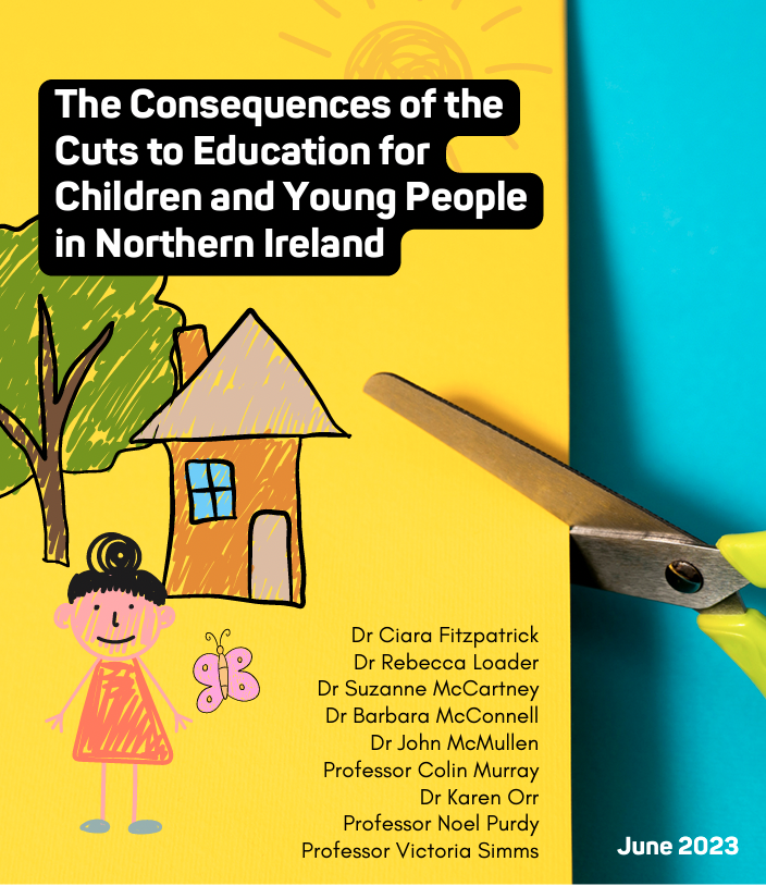 Today's #NIEducationCuts report outlines the devastating implications of the NI Budget on children.

"the cuts will increase poverty, widen existing educational achievement gaps, further exacerbate NI’s mental health crisis &amp; send SEN provision beyond the brink of collapse."🧵