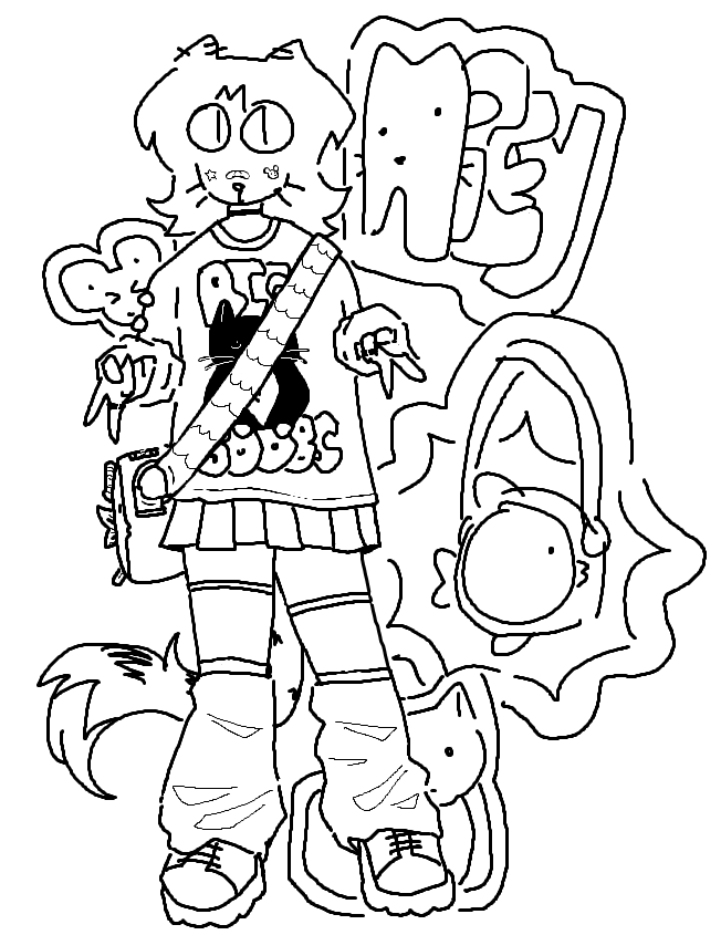 tigerwinery's tweet photo. random doodles/oc stuff/persona https://t.co/zwrDxGG2R5