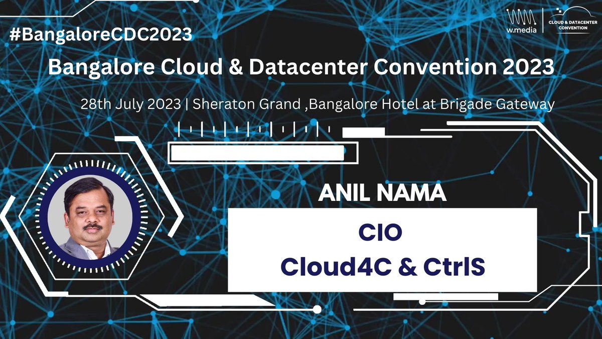 Edge Datacenters, Pvt Cloud, MSP and MSSP Services He has been multi-awarded and recognized for his contributions at various forums. He is strong proponent of environment and sustainability.  

Register -t.ly/g1Ow

#wmedia #BangaloreCDC2023 #cloudservices