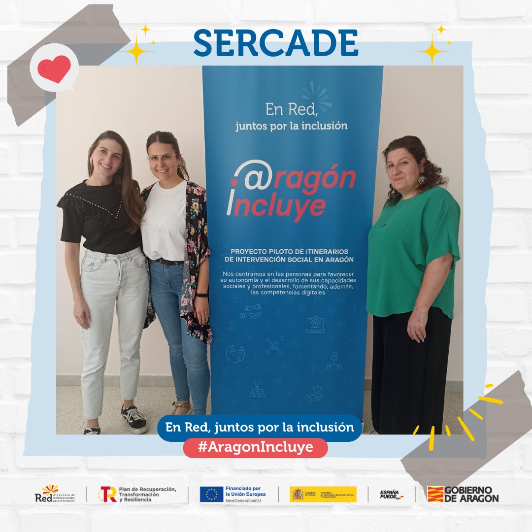 Redaragonesa's tweet photo. #EnRedJuntosporlaInclusion
📣 Por último, finalizamos con #CentroSocialSanAntonio,  que ha dedicado 2804h de formación, concluyendo los itinerarios con 41  participantes atendidos, de los cuales 22 han cursado el itinerario  laboral y 19 personas el social. 
@Sercadeongd https://t.co/BoGMaXTIz1