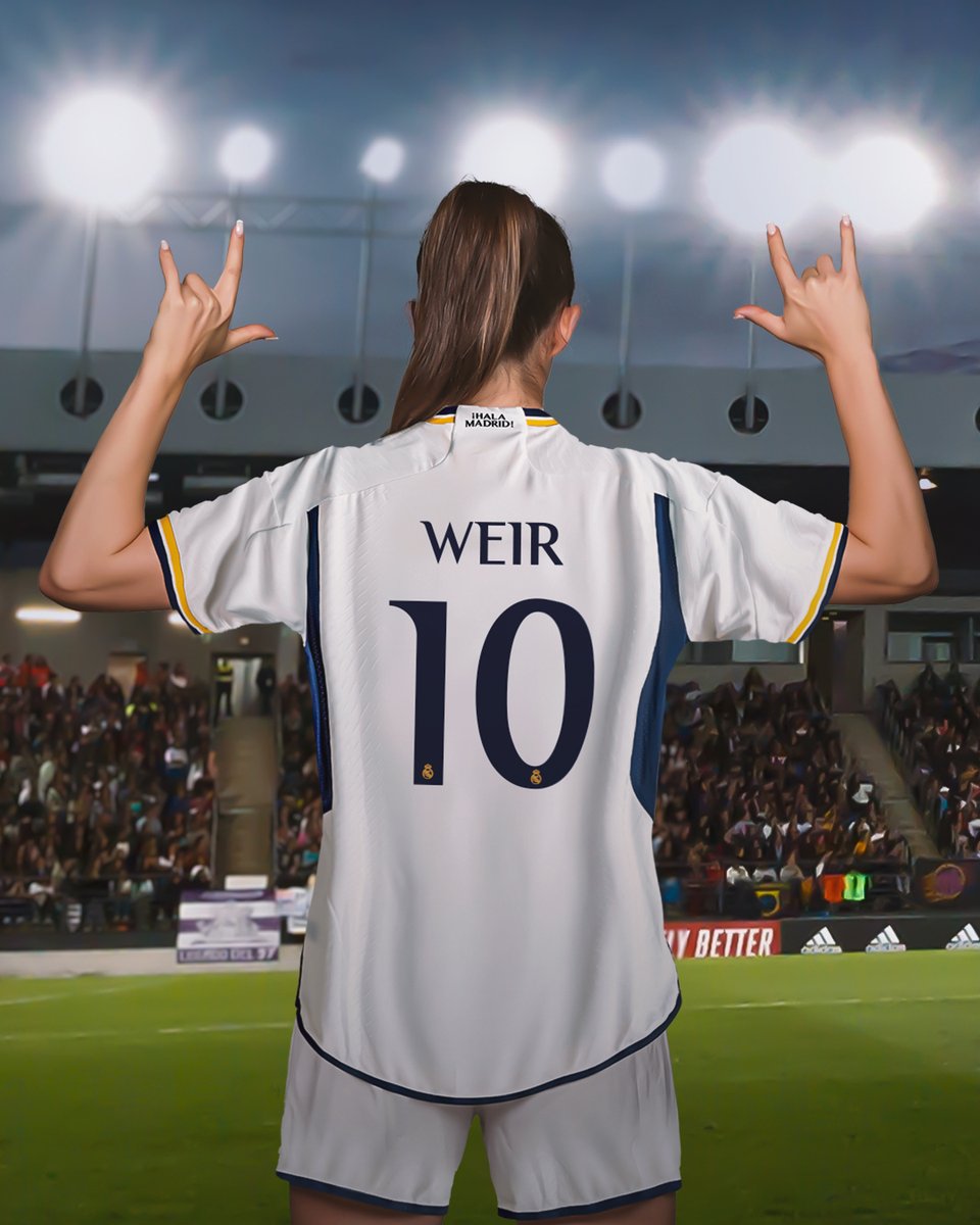 1️⃣1️⃣ 👉 1️⃣0️⃣ 🤟 @itscarolineweir 🤟 #RealFootball