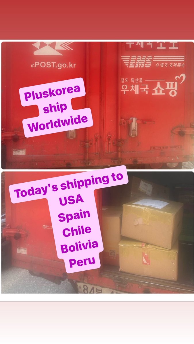 Thank you for using PlusKorea korea buying & warehouse & bank transfer service

we ship all over the world!

#koreansupplier #btsperu #koreaproxyservice  #seventeen #seventeenkpop #17kpop #seventeenwts #svtphotocard #kpopphotocard #kpopalbum #svtalbum #seventeenalbummalaysia