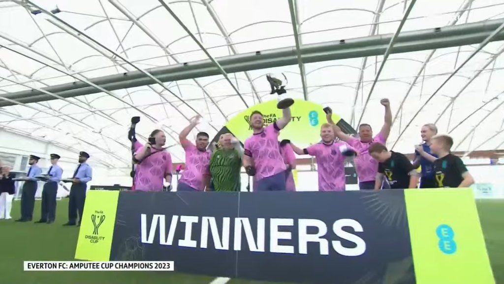 Incredible weekend at The FA Disability Cup with EE for BT Sport! Catch all the highlights this Saturday 10am on Channel 4🙌 Congrats to all the teams🎉

#DiscoverDisabilityFootball #nimbledragon #nimbleproductions #teamnimble #sport #fadisabilitycup #ee #brsport #channel4