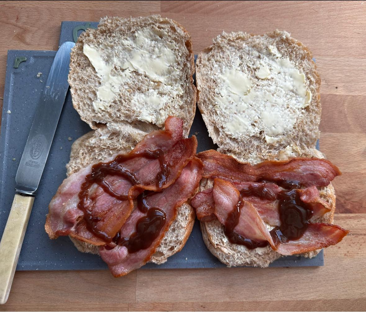 Bacon Bap by Grant