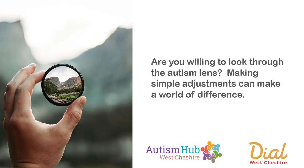 WCAutismHub's tweet photo. Ae you willing to look through the autism lens?
#autism #autistic #autismlens #neurodiverse #neurodiversity #seethingsdifferently #changeyourperspective #thinkoutsidethebox #musingmonday https://t.co/nROLKt15ep