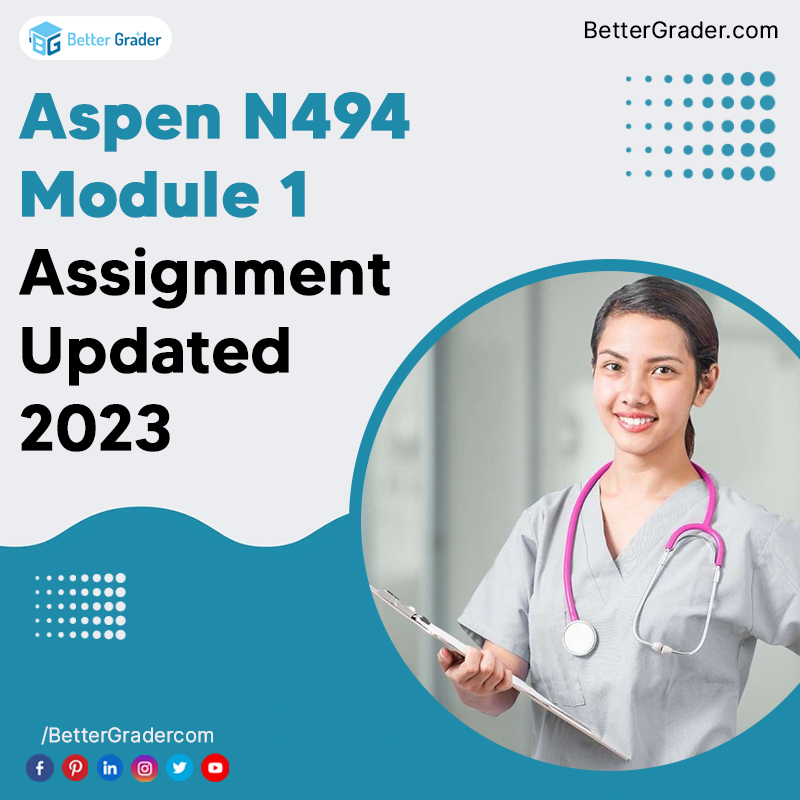 jameschalie091's tweet image. 📢 Calling all nursing students! 🩺💡 Want to excel in your Aspen N494 Module 1 Assignment? Look no further! Our comprehensive guide provides valuable insights and tips to conquer this crucial milestone.📚💪 #NursingStudents #AspenN494 #AssignmentTips
-
bettergrader.com/aspen-n494-mod…