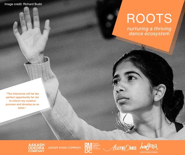 Our gifted group of ROOTS cohort dancers continues with Divija Melally, a trained contemporary and Indian classical dancer.  "The intensives will be the perfect opportunity for me to inform my creative process and develop as an artist." #danceprogram #danceintensive #dance