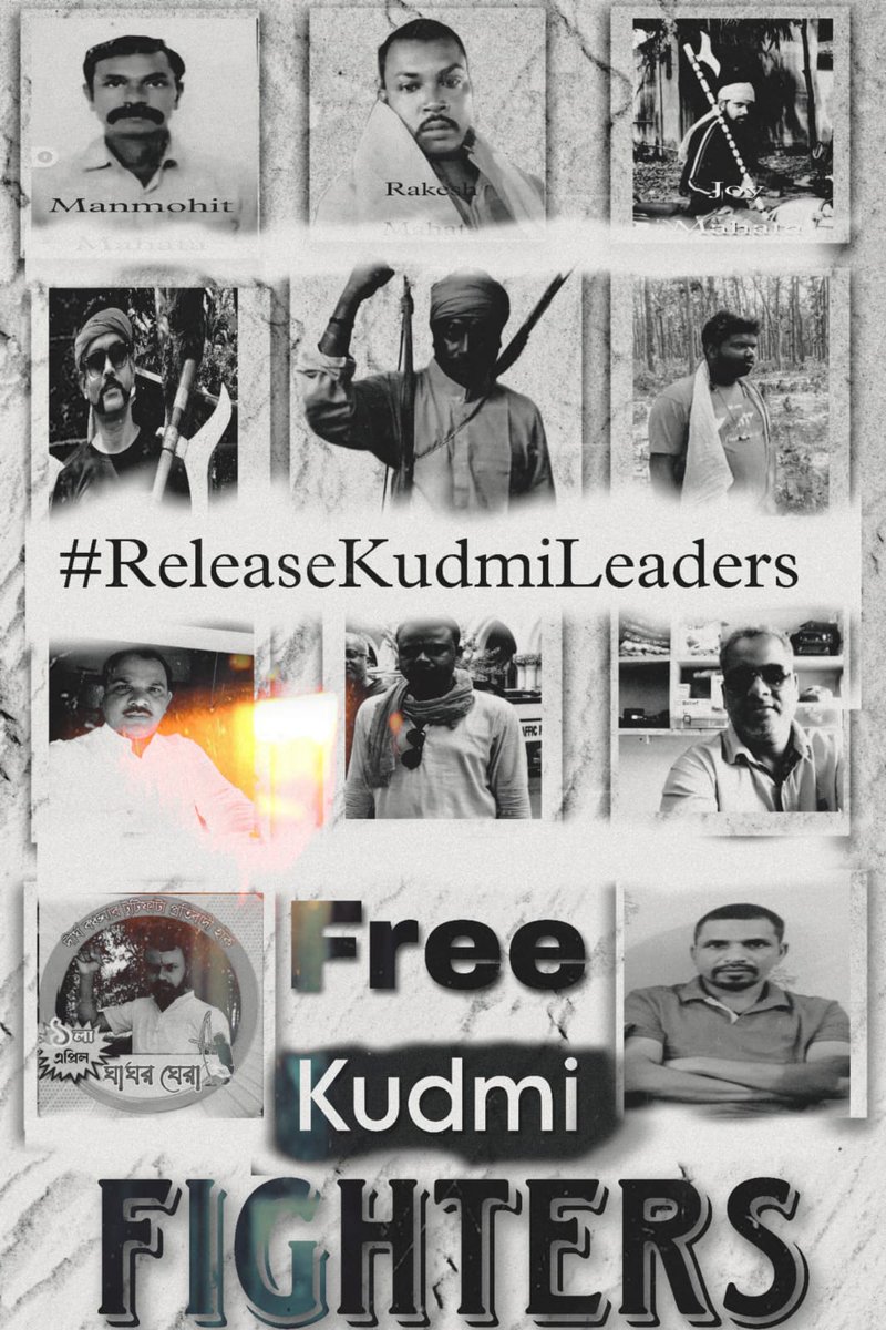 Release those 12 Kudmi heroes who are demanding their rights and rights from you.

#ReleaseKudmiLeaders