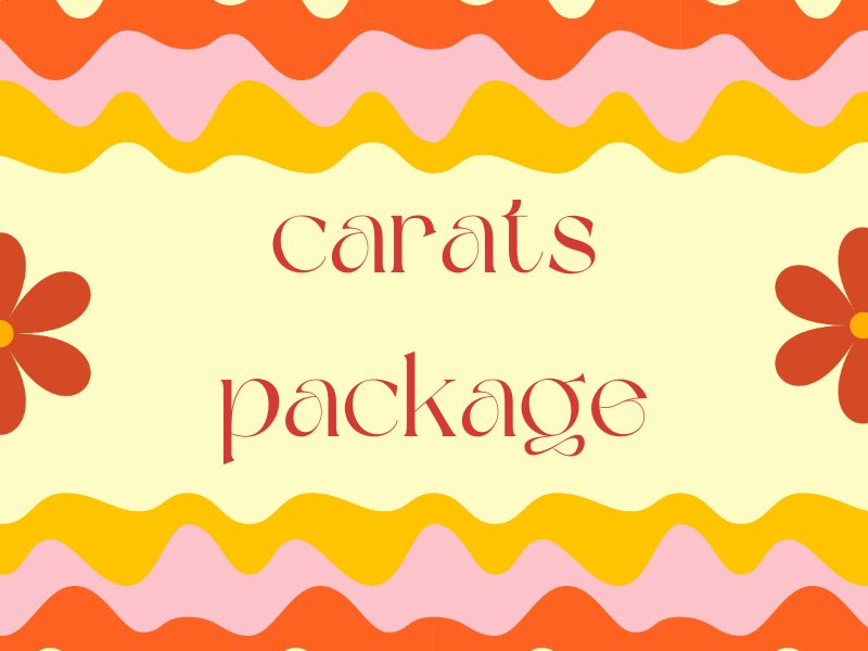 caratspackage (@caratspackage) on Twitter photo 