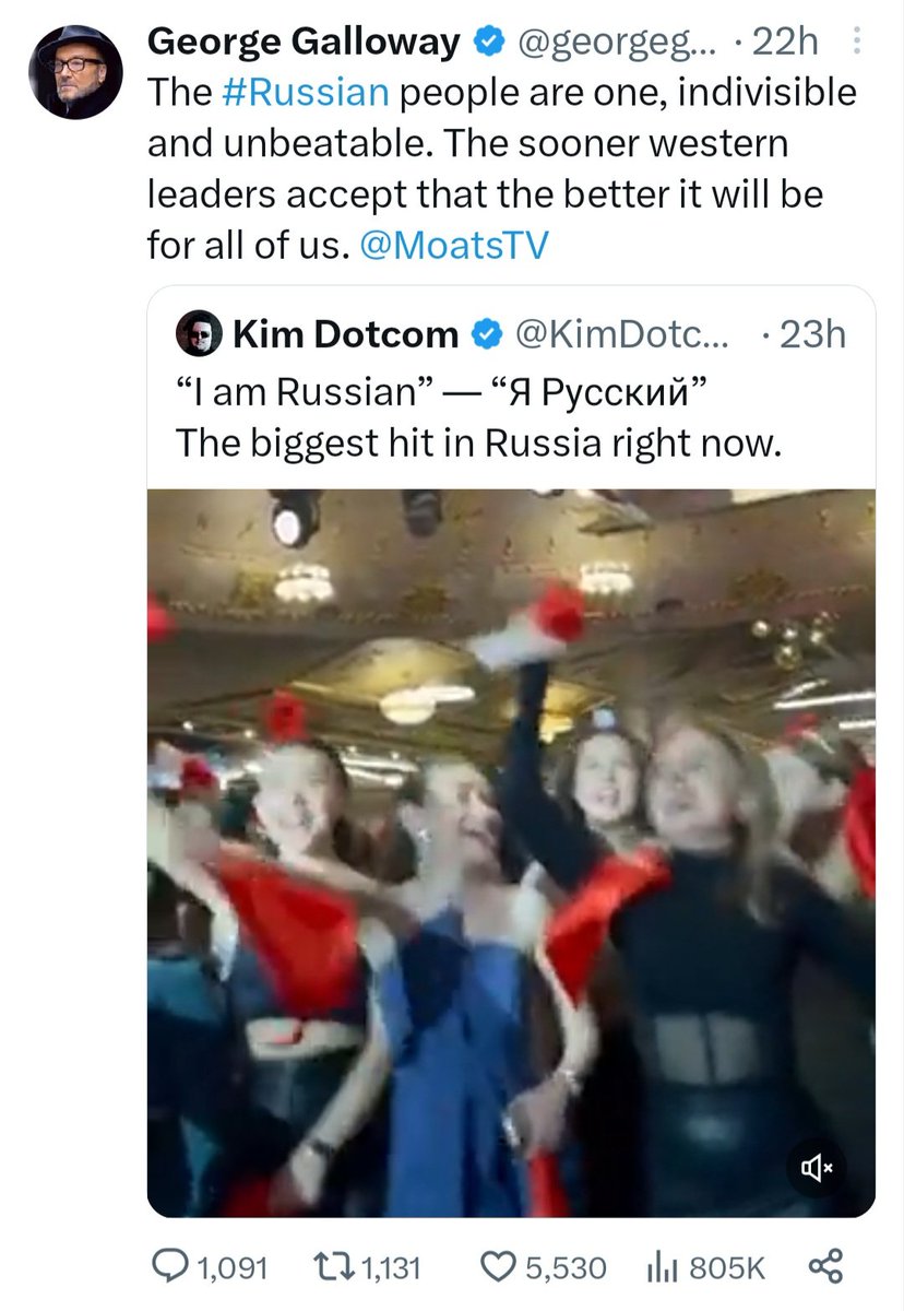 Imagine seeing Germans jumping up and screaming proudly, "I'M GERMAN" in Berlin, while their relatives are killing millions of people in Auschwitz. You may say I'm exaggerating it, but these young fascists know Mariupol, Bucha, and Bakhmut happened. They have information