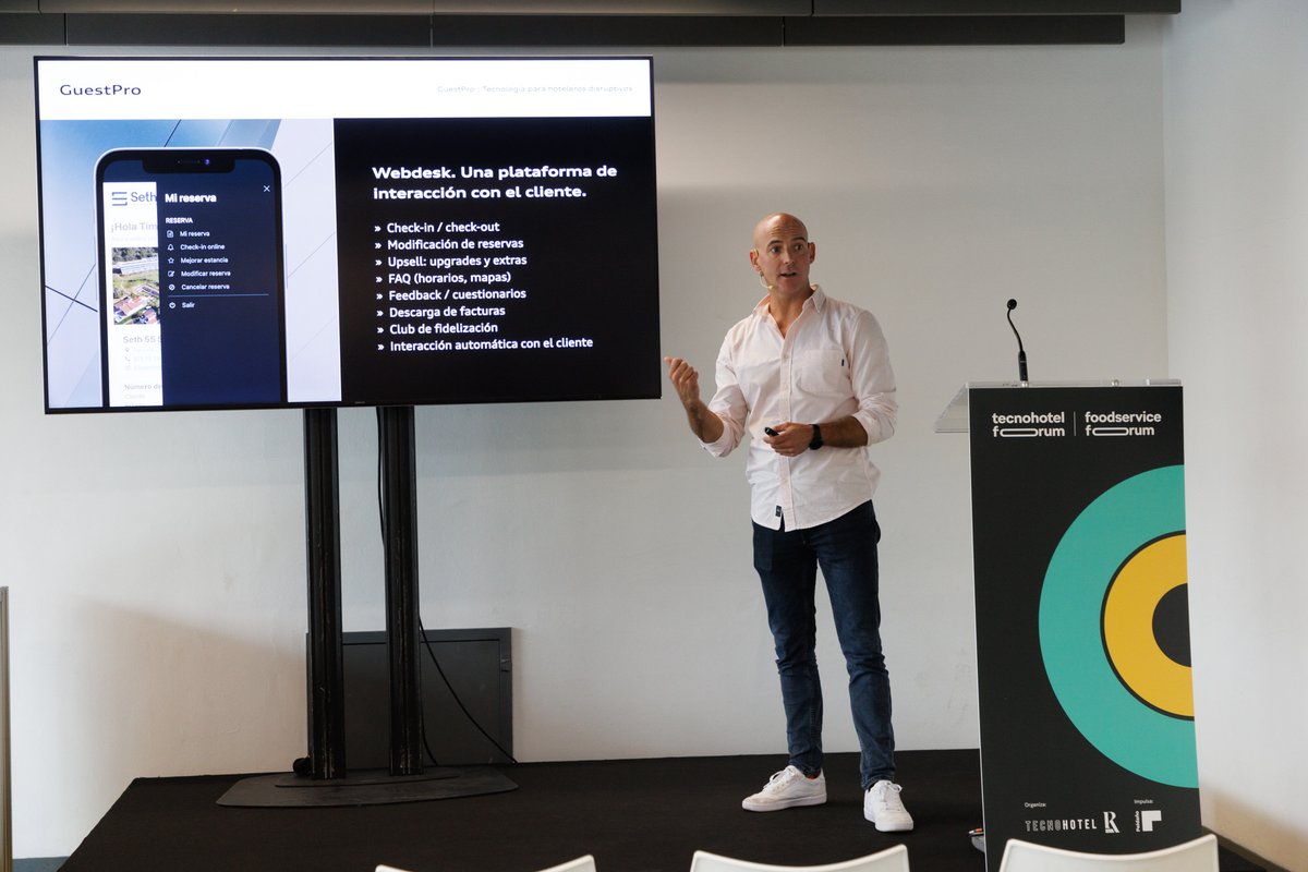 Ya disponible la charla entera del Expert Panel que dimos en Tecnohotel Forum de <a href="/tecnohotelnews/">TecnoHotel</a>:
"GuestPro, una solución integrada para todo el customer journey".

youtube.com/watch?v=cneLtb…