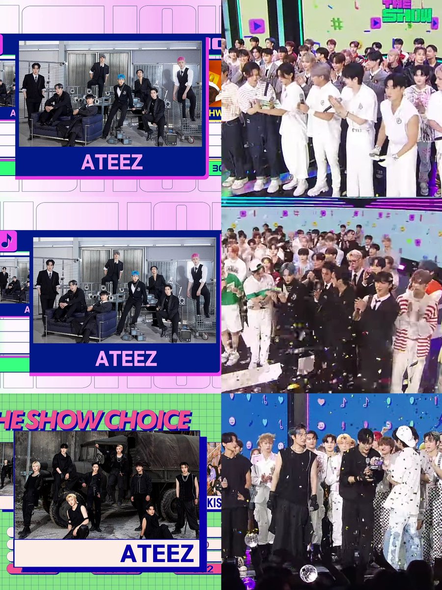 Yeosang has handed the trophy to ateez three times so far omg 😭🤍
#BOUNCY4thWin #ATEEZ17thWin