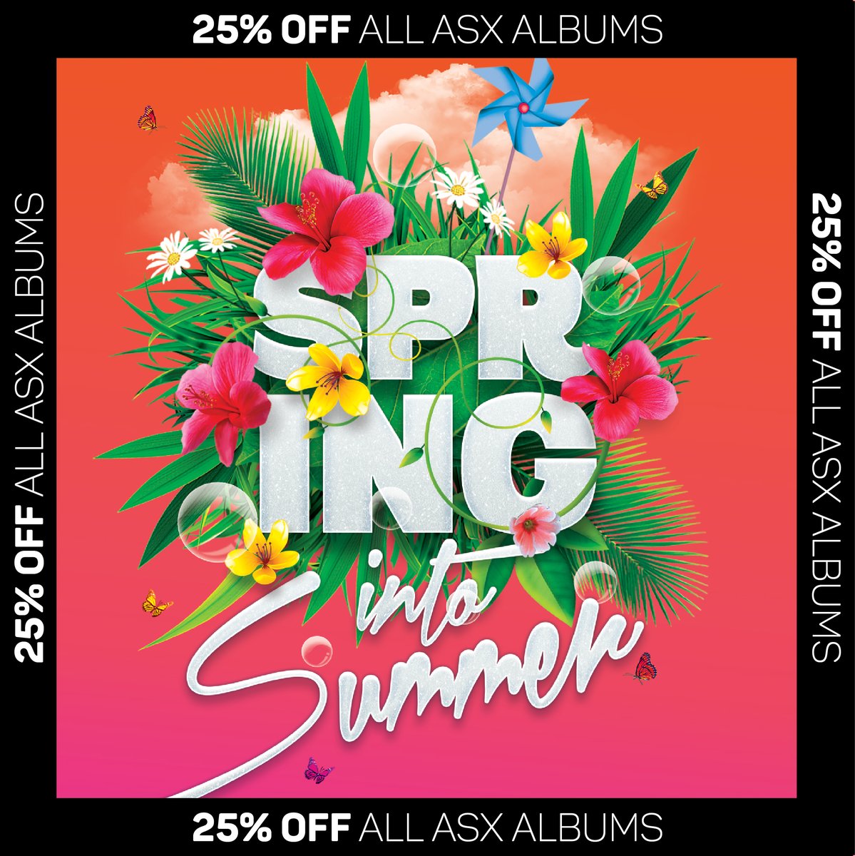 AudioSweets's tweet image. What have you bought so far ?
Use code 'SpringIntoSummer' at checkout for 25% all ASX albums - add the latest PopCore, Summer 2023 EP, FX album or just complete your collection.
But don't miss out, sale ends 30th June at midnight!
#radioimaging #radioproduction