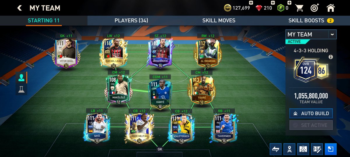 New lineup rate 1-10 (makélélé is there until i get more coins or get Lucky to get someone better)