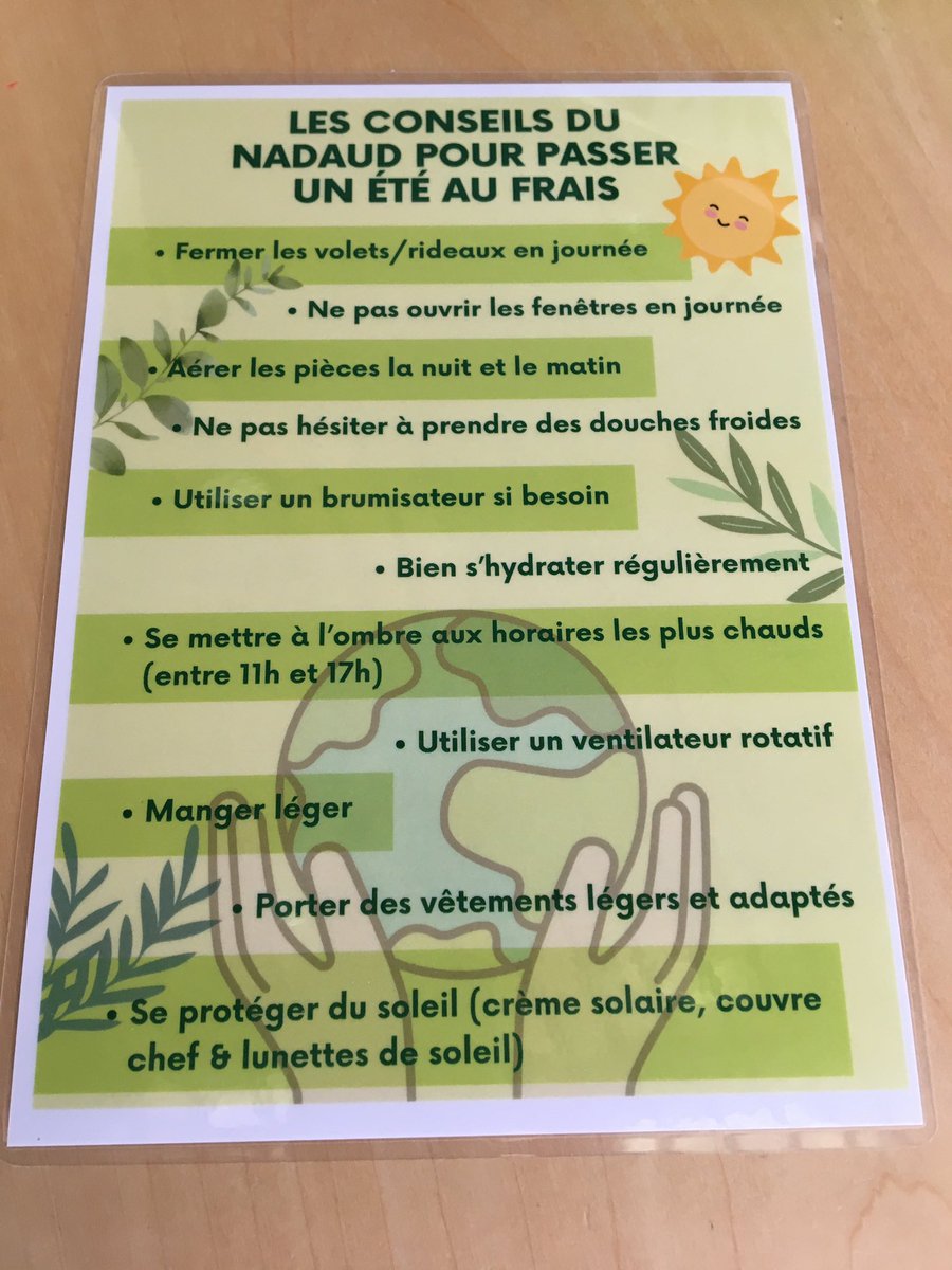 Frédéric Hocquard (@fredhoc) on Twitter photo Visite ce matin de l'Hôtel Nadaud, dans le 20e arrondissement.
Un hôtel labellisé <a href="/ClefVerte/">Clef Verte France</a> , engagé pour l’environnement, ses clients et son personnel et qui préfère le ventilateur au climatiseur.
👏🏻👏🏻💚 Visite ce matin de l'Hôtel Nadaud, dans le 20e arrondissement.
Un hôtel labellisé <a href="/ClefVerte/">Clef Verte France</a> , engagé pour l’environnement, ses clients et son personnel et qui préfère le ventilateur au climatiseur.
👏🏻👏🏻💚